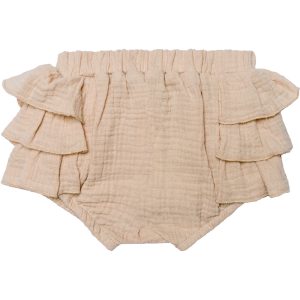 Bloomer copripannolino con volant, Beige