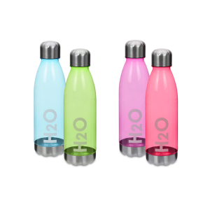 Borraccia trasparente colorata sportiva – lt. 0,70
