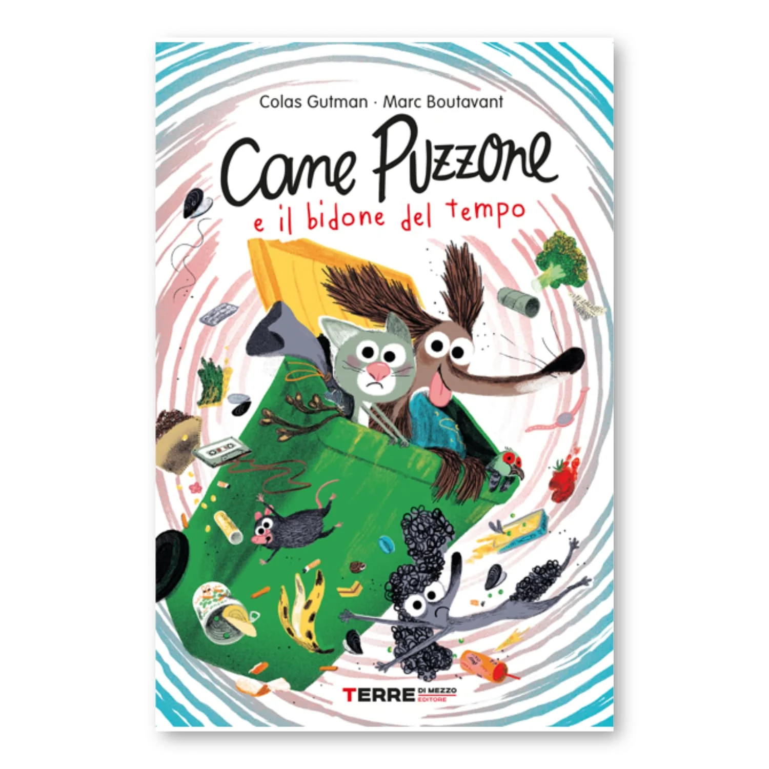 Libro Cane Puzzone e il bidone del tempo - ITA - immagine 2