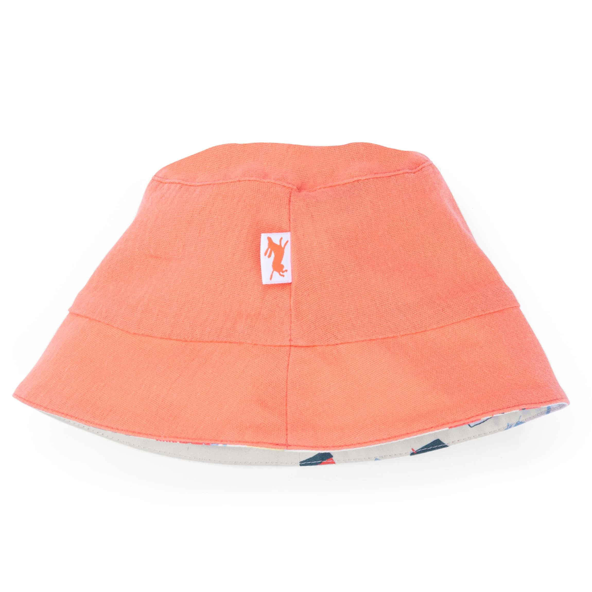 Cappello reversibile corallo, Lys - immagine 4