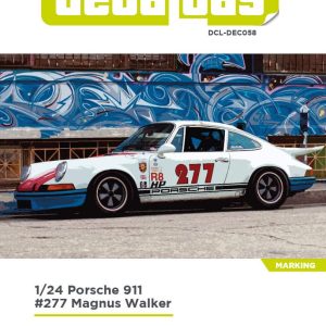 Decalcas DCL-DEC058 Decals 1/24 Porsche 911 #277 Magnus Walker