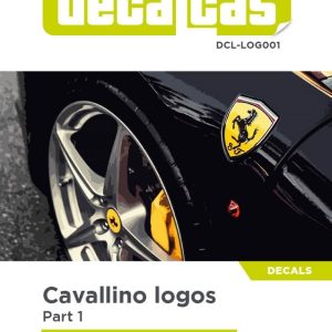 Decalcas DCL-LOG001 Decals 1/24 Cavallino Logos Part 1