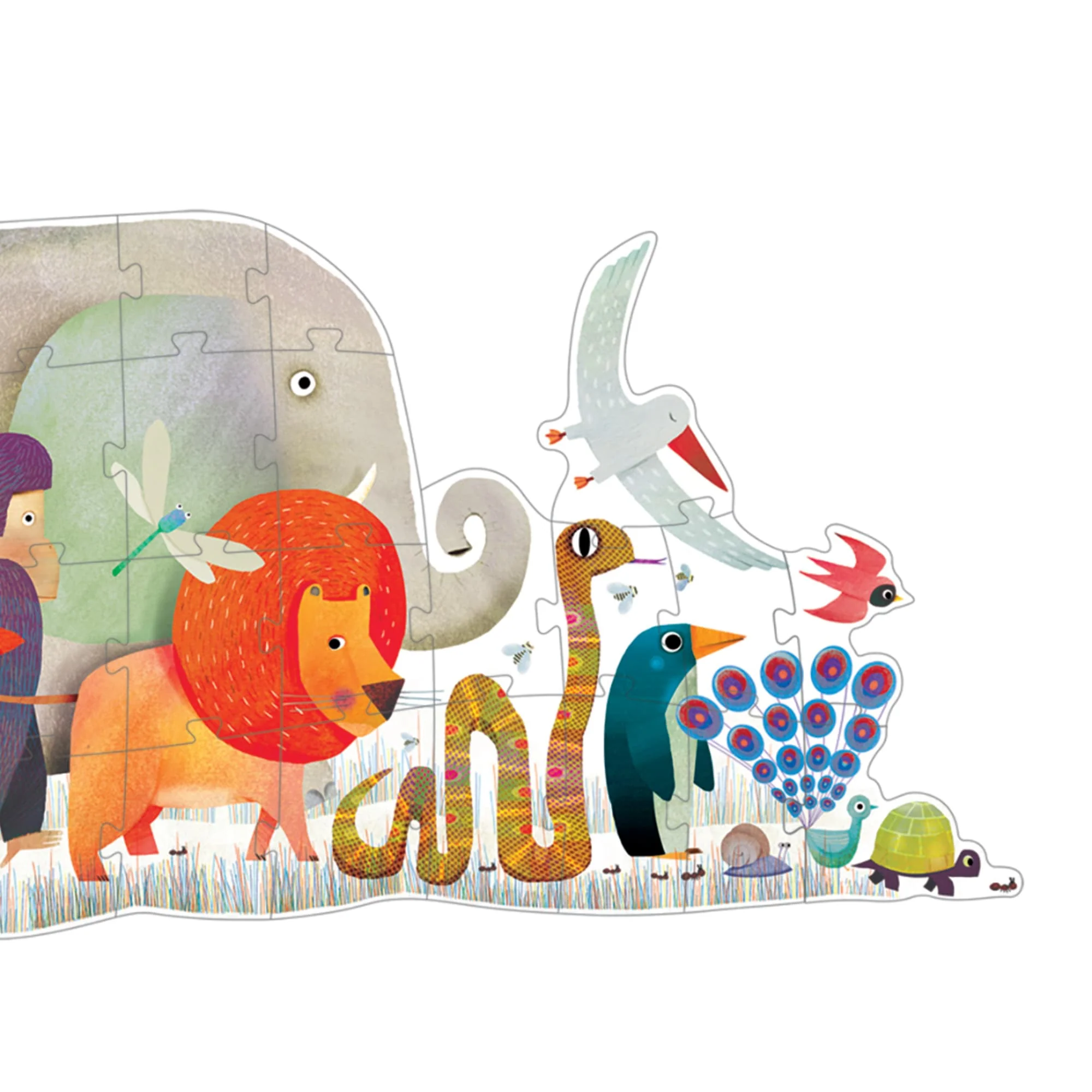 Puzzle gigante Animal Parade, 36pz - immagine 6