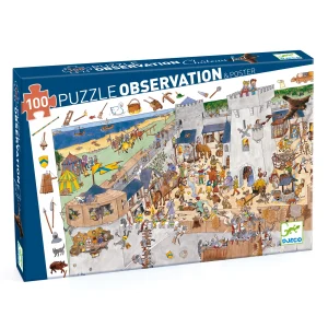 Puzzle d'osservazione Il castello, 100pz