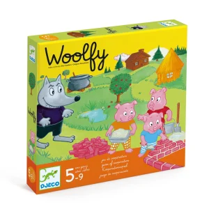 Gioco da tavolo Woolfy, I Tre Porcellini