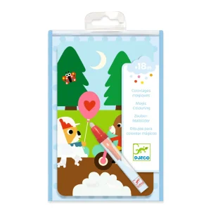 Disegni magici da colorare con acqua Nel parco