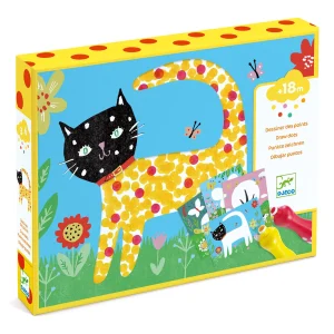 Primo kit colorare con i pois