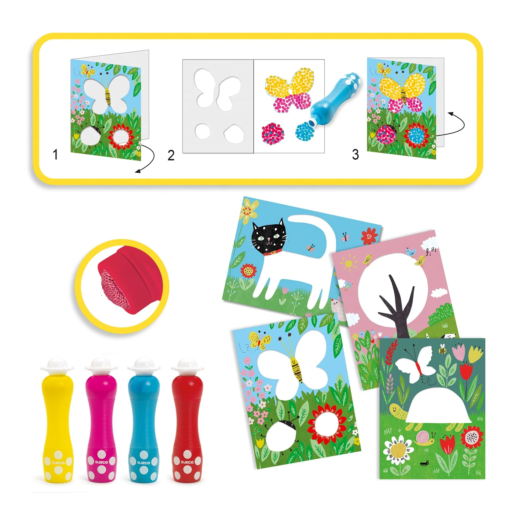 Primo kit colorare con i pois - immagine 4