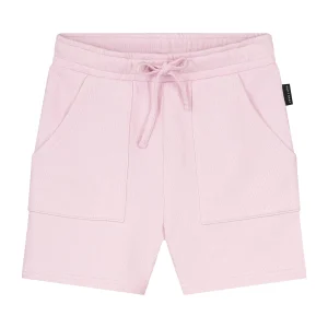 Pantaloncini in felpa leggera cotone bio Snow Lilac
