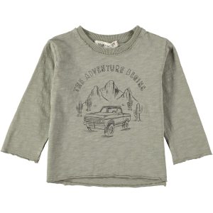Maglietta in cotone bio Adventure Nopal