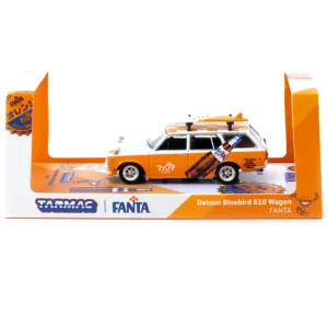 Tarmac Works Datsun Bluebird 510 Wagon Fanta Die Cast 1/64