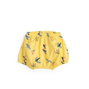 Bloomer copripannolino in cotone bio giallo rondini, Hanna