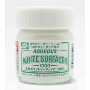 Mr. Hobby HSF02 Aqueous White Surfacer 1000 40ml Primer Bianco