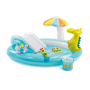 INTEX | Piscina gonfiabile play center alligatore – 57165