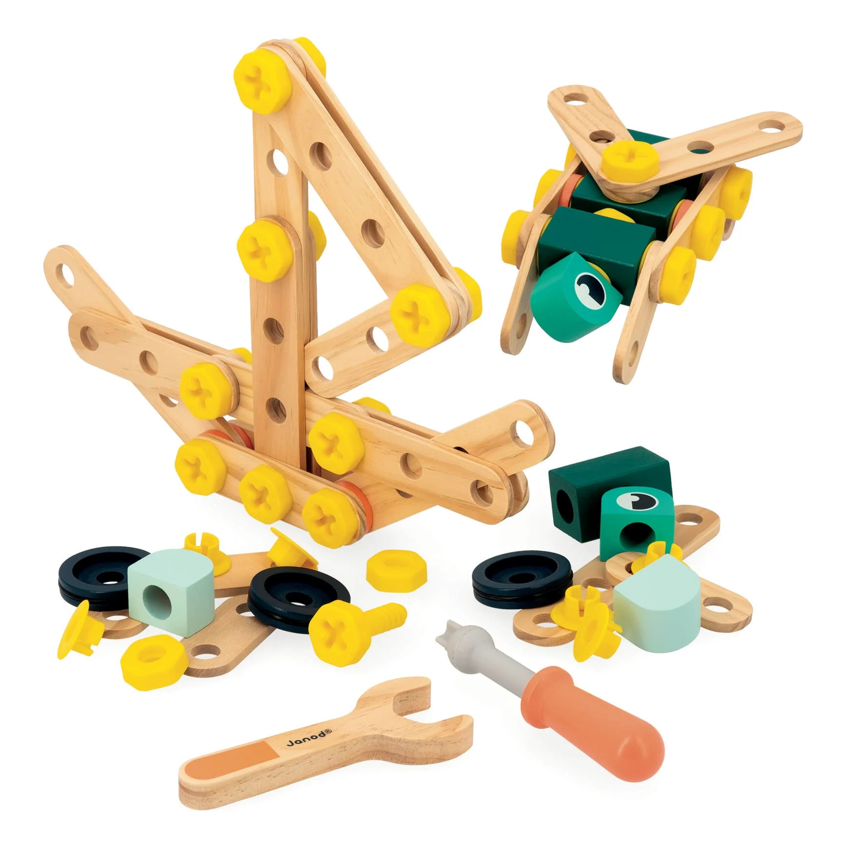 Brico'Kids 100 pezzi in legno - immagine 3