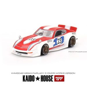 Mini GT KHMG046 Kaido House Nissan Datsun Fairlady Z Kaido GT Omori Works Die Cast 1/64