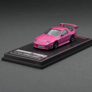 Ignition Model Mazda RX-7 (FC3S) RE Amemiya Matte Purple Metallic Die Cast 1/64