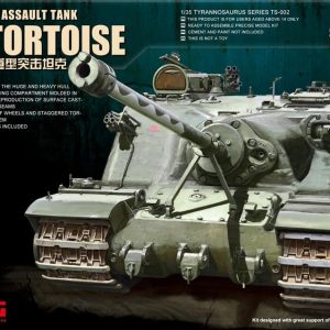 Meng TS-002 Meng British Heavy Assault Tank A39 Tortoise Kit Montaggio 1/35