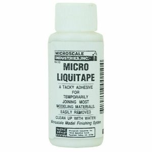 Microscale Micro Liquitape A Tacky Adhesive For Temporarily Joining Most Modeling Materials (30ml)