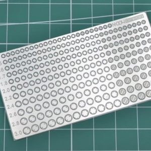 Madworks Neron N-004 Pivot Holes Details – Dettagli Fori Articolazioni