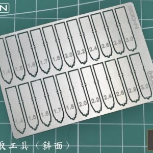 Madworks Neron N-006 Pivot Holes Tools (Spin Blades) – Tapered (Manico Non Incluso)