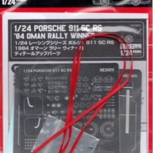 Nunu NE24011 Detail Up Parts 1/24 Porsche 911 SC RS ’84 Oman Rally Winner