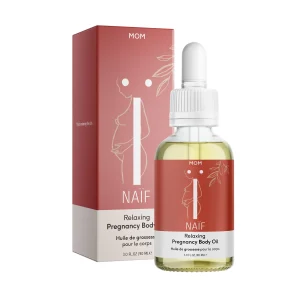 Gravidanza olio corpo rilassante e naturale
