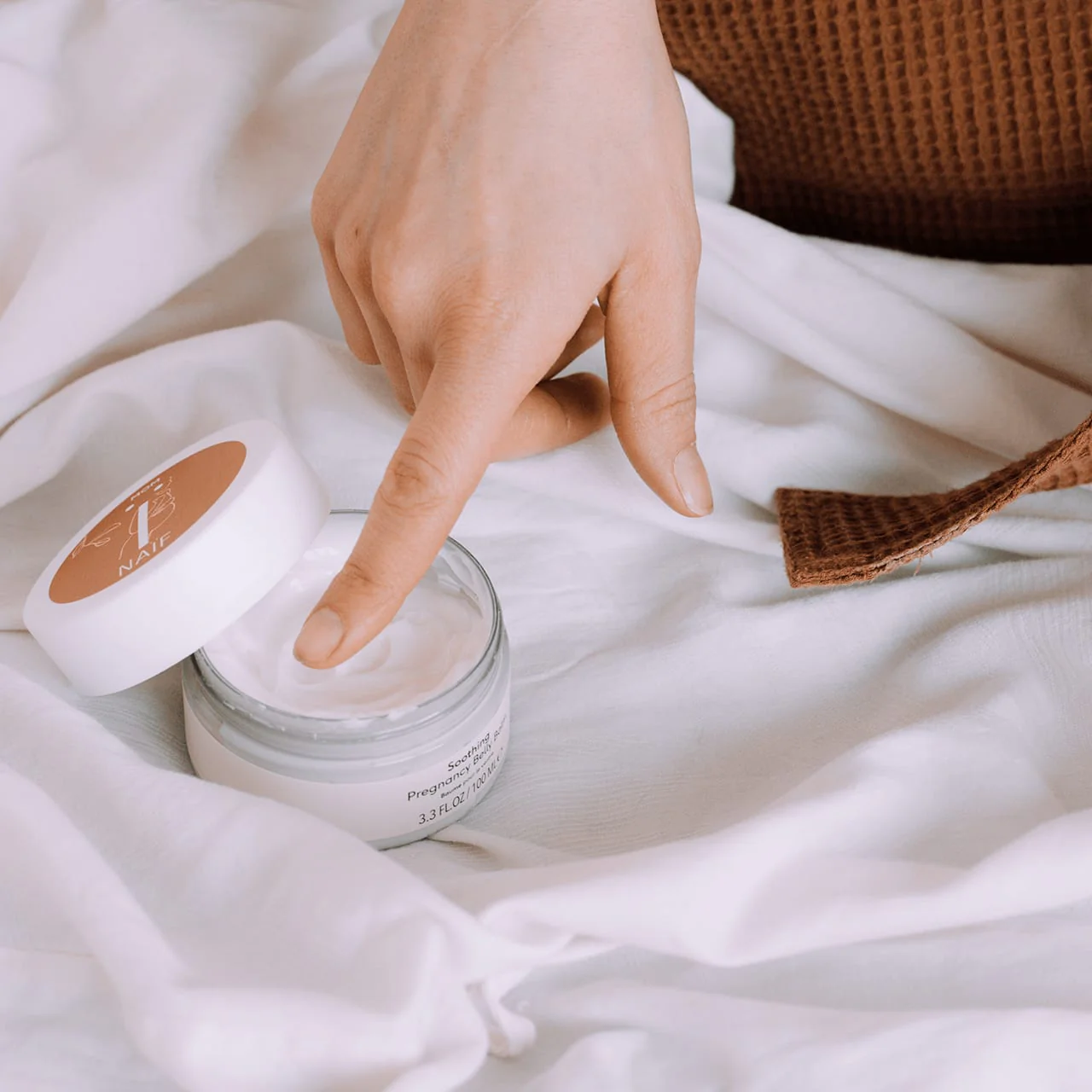 Gravidanza balsamo pancia naturale, Pregnancy Belly Balm - immagine 9