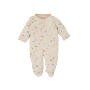 Tutina intera in misto bambù e cotone bio nairobi, Beige