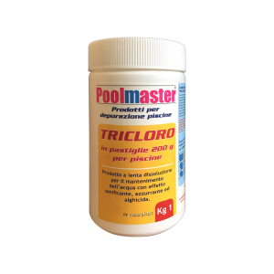 POOLMASTER | Chimico Tricloro in pastiglie kg. 1 – 2916