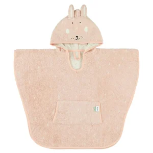 Poncho in cotone bio, Coniglio