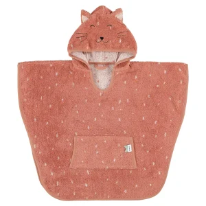 Poncho in cotone bio, Gatto