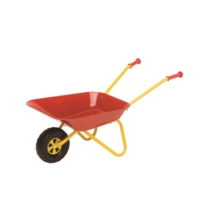 ROLLY TOYS | Carriola Metallo Vasca Rossa Telaio Giallo – 270804