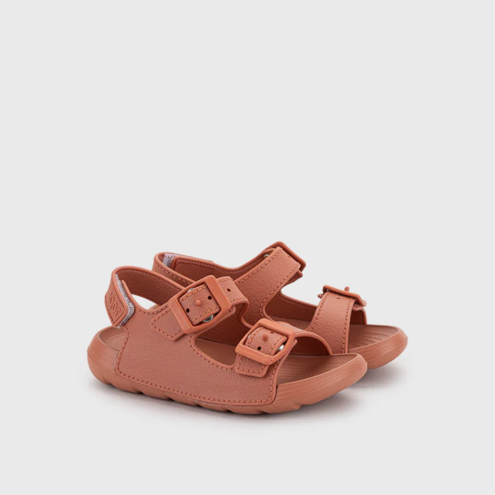 Sandali leggeri e flessibili in gomma morbida, Maui Terracotta