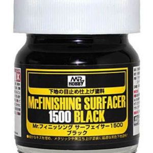 Mr. Hobby SF288 Mr. Finishing Surfacer 1500 Black 40ml Primer Nero