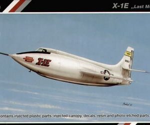Special Hobby SH72158 X-1E “Last Model” Kit Montaggio 1/72