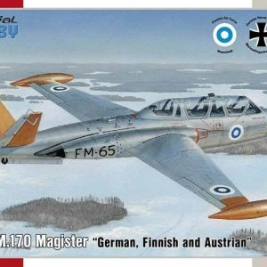 Special Hobby SH72373 Fouga CM.170 Magister “German, Finnish And Austrian” Kit Montaggio 1/72