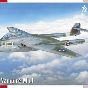 Special Hobby SH72383 DH.100 Vampire Mk.I Kit Montaggio 1/72