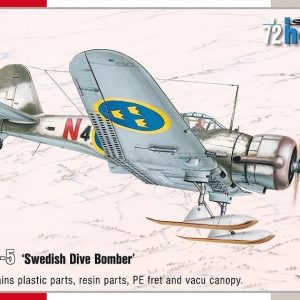 Special Hobby SH72421 SAAB B-5 Swedish Dive Bomber Kit Montaggio 1/72