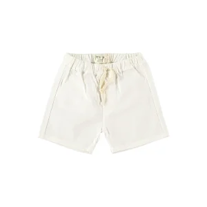 Pantaloncini in cotone seersucker Naturale