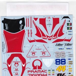 Studio 27 Decal 1/12 Ducati GP9 Pramac 2009