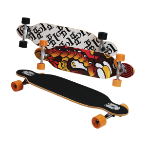 Skateboard legno longboard 95×21,5 cm