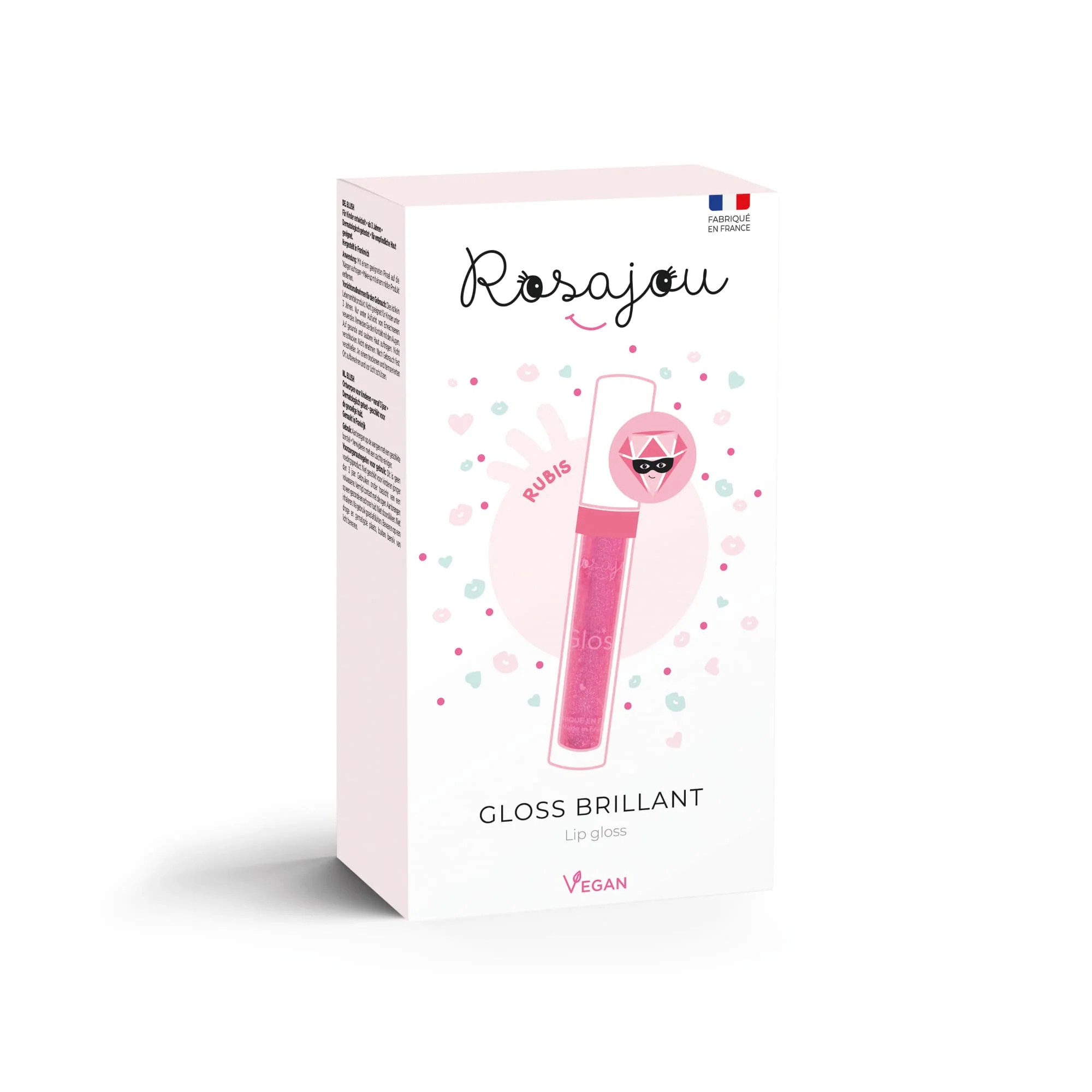 Gloss brillante vegan per bambini, Rubis - immagine 2