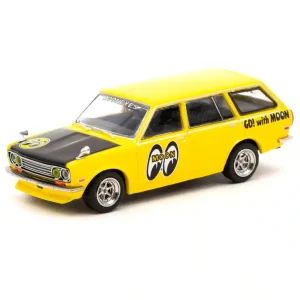 Tarmac Works Datsun Bluebird 510 Wagon Mooneyes (MiJo Exclusive) Die Cast 1/64
