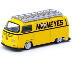 Tarmac Works Volkswagen Type II (T2) Panel Van Mooneyes Die Cast 1/64