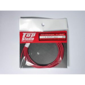 Top Studio TD23051 Shrink Tube 2.0mm (Red) 2m