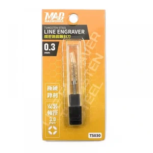 Madworks TS-030 Tungsten Steel Line Engraver 0.3mm (1pcs)