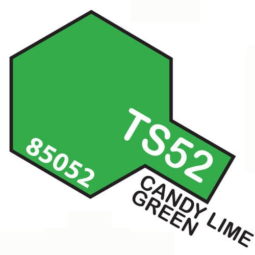 Tamiya TS52 Candy Lime Green Bomboletta Spray Per Plastica 100ml - immagine 2