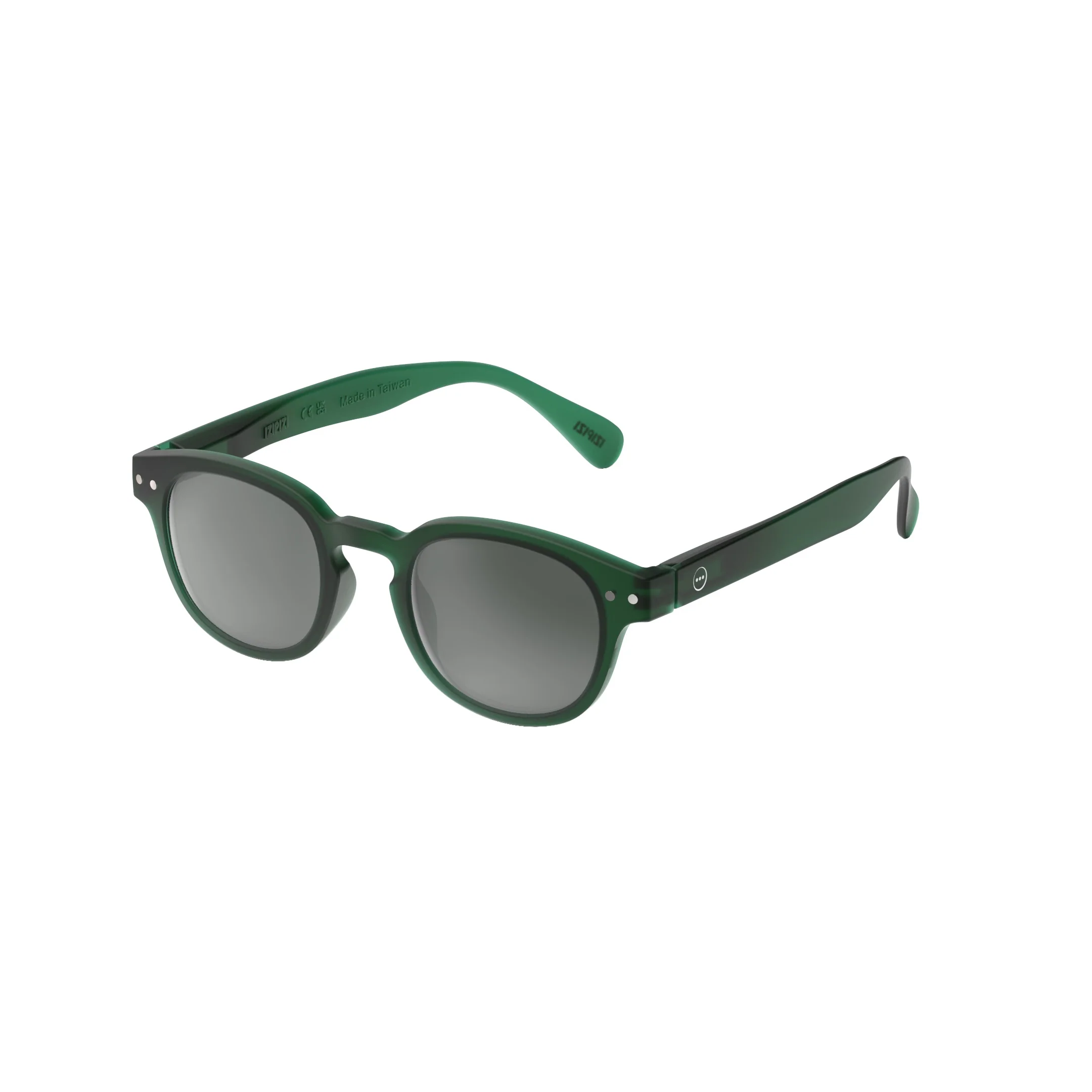 Occhiali da sole polarizzati e flessibili 5-10 anni, Retro Green - immagine 3