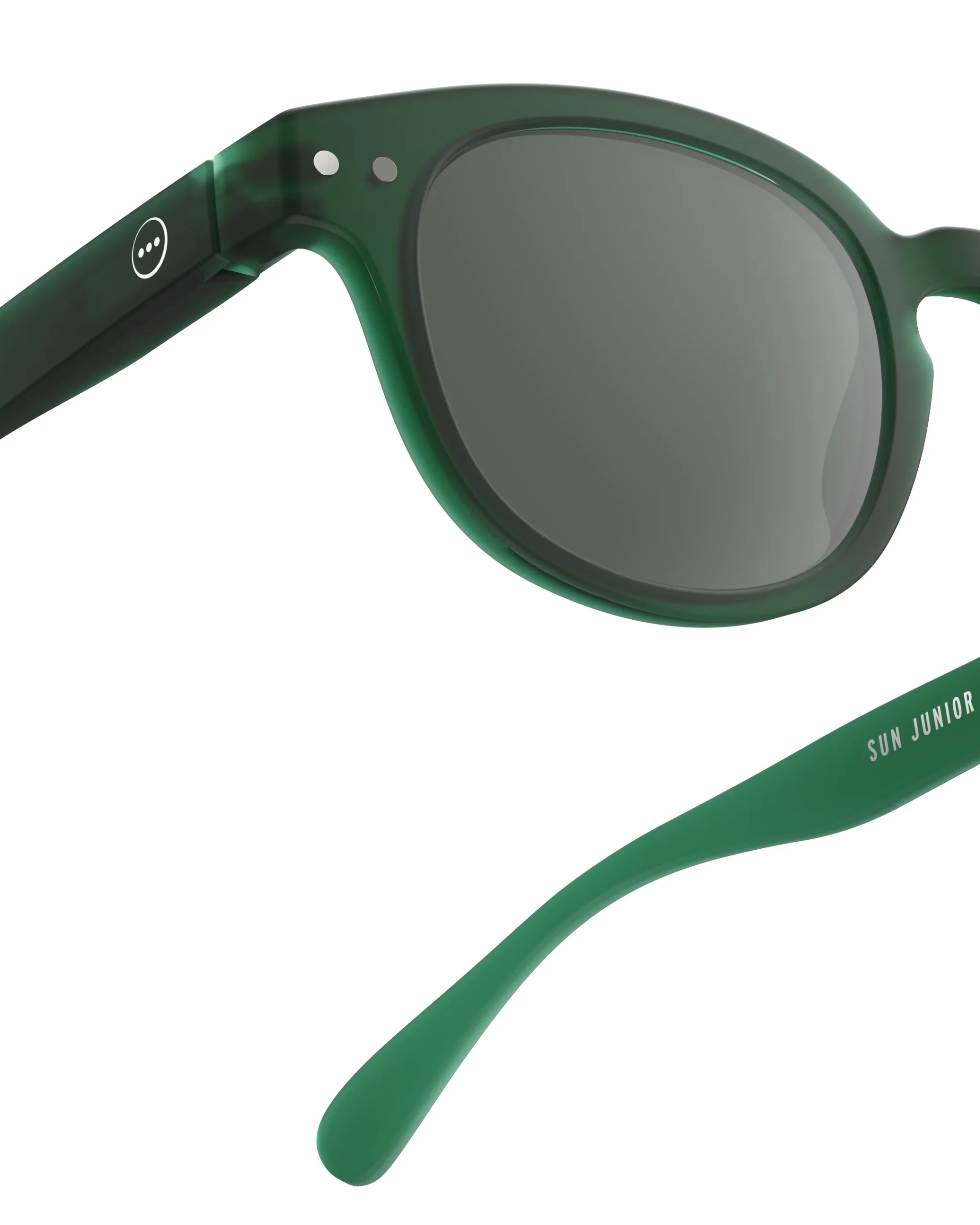 Occhiali da sole polarizzati e flessibili 5-10 anni, Retro Green - immagine 4